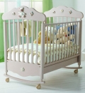 Детская кроватка Baby Expert BIJOUX | Sbiancato (беленый)