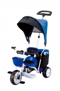 Детский трехколесный велосипед IDES CARGO Plus Синий