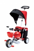 Детский трехколесный велосипед IDES CARGO Plus Красный
