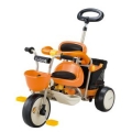 Детский трехколесный велосипед IDES CARGO 2 Оранжевый