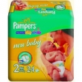  Pampers  New Baby 3-6  24