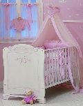 Детская кроватка HPA Pink Dreams Белая